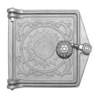 дверца чугунная поддувальная дп-1 малая "восход" 130*140 мм рубцовск