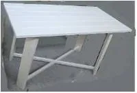 стол 100х60 см, осина, банный перец #