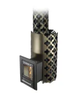 печь для бани тмф арабеска inox люмина черная бронза