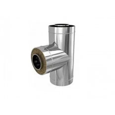 тройник craft 90° утепленный нержавеющий (316/0,8/304/0,5) ф200/300 по воде cerablanket