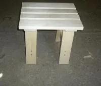 табурет стандарт, 0,45х0,5м, осина, банный перец заказ