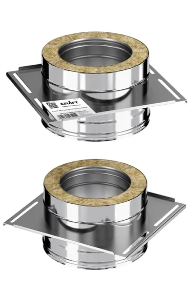 площадка craft опорная сквозная нержавеющая (316/304+201/2,0) ф250х350